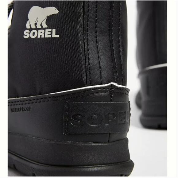 SOREL Explorer Carnival Boot Black Sz 12 NIB $159 - Picture 5 of 5